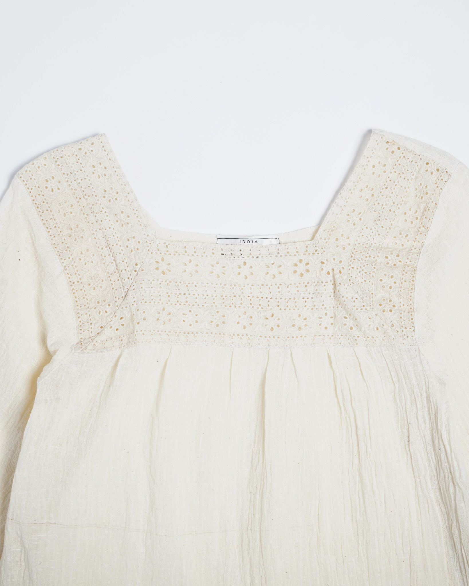 Indian Gauze Tunic L/S