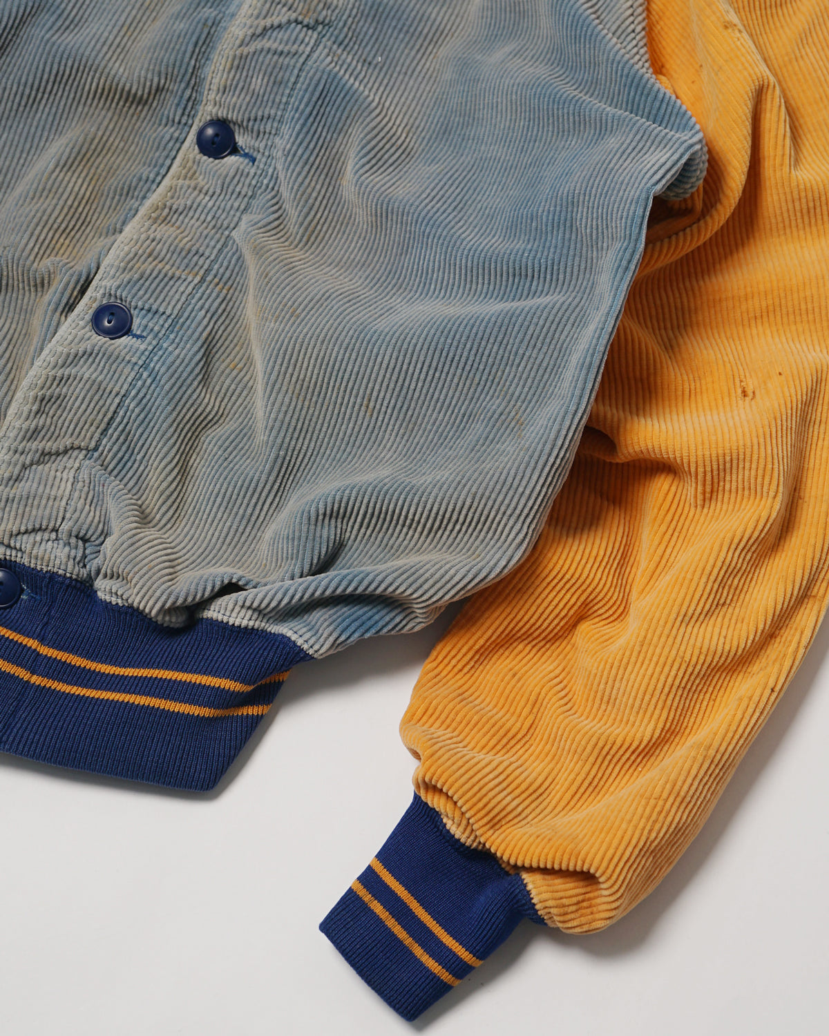 1940's Corduroy Varsity Jacket / Rainier Merc