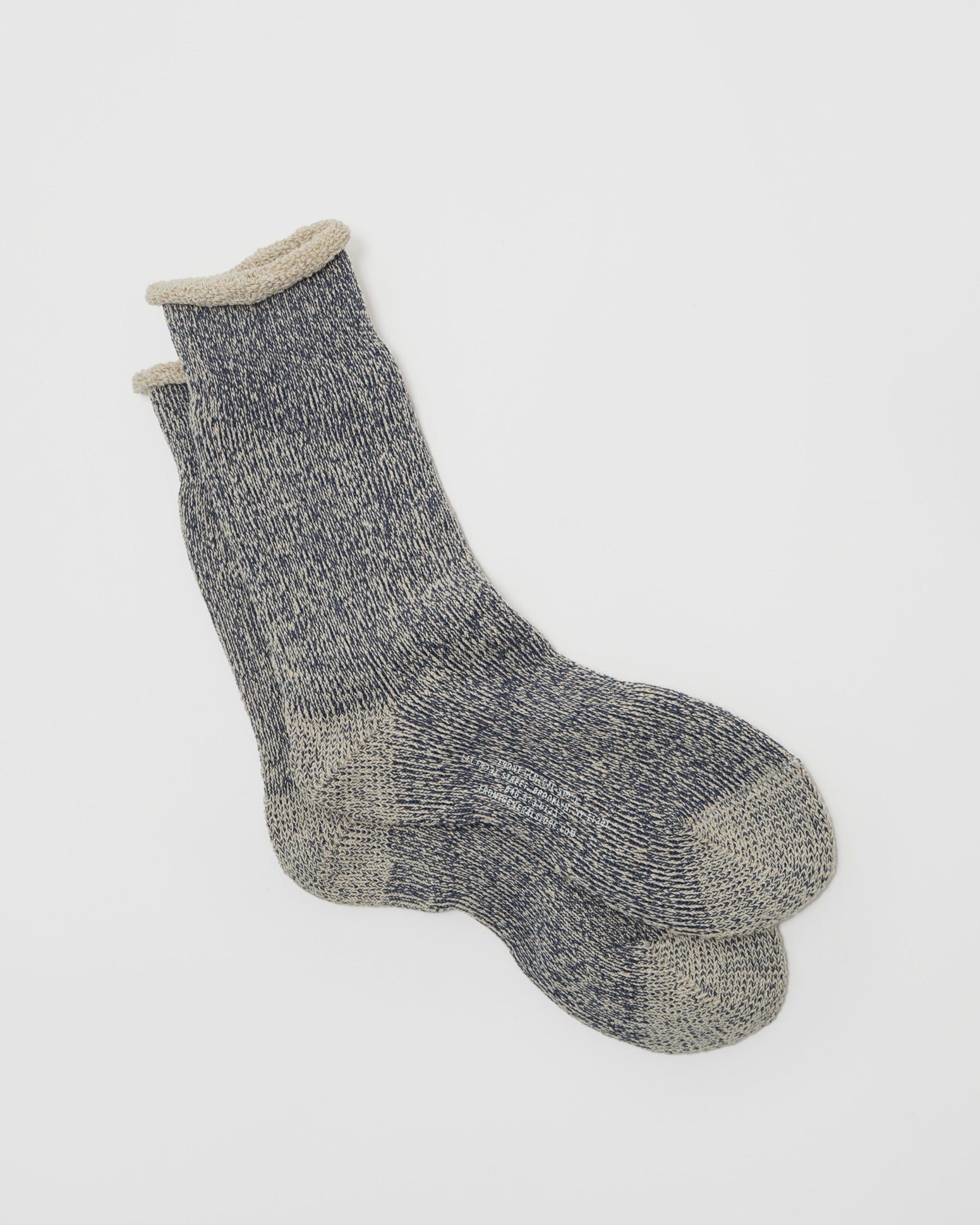 FGS Originals - Hemp Full Pile Half Socks / Navy