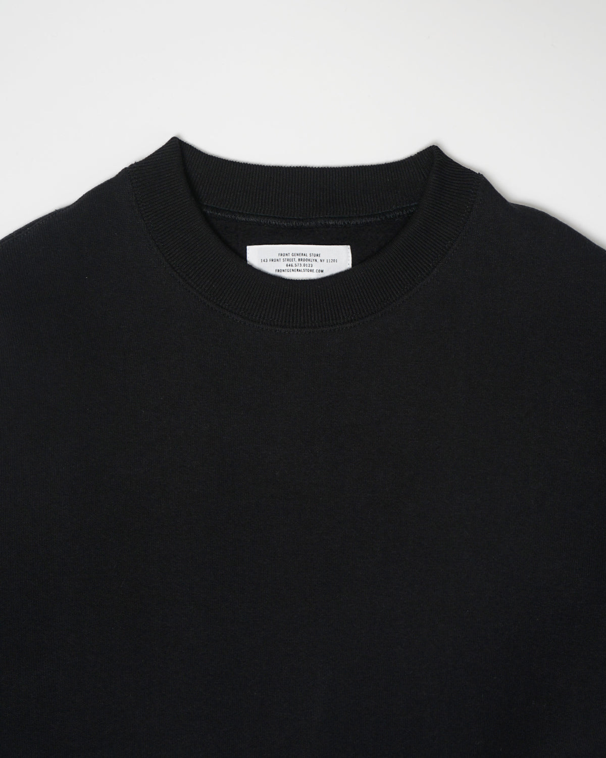 FGS Originals -  Loopwheel Crewneck Sweatshirt / Black