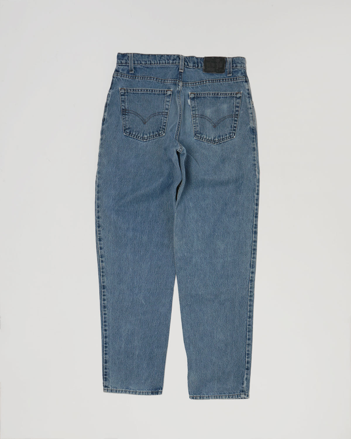 Silver Tab Loose Fit Denim Pants / size: 34