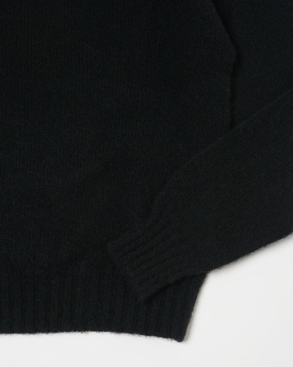 FGS Originals - Brushed Shetland Sweater Crew Neck / Black