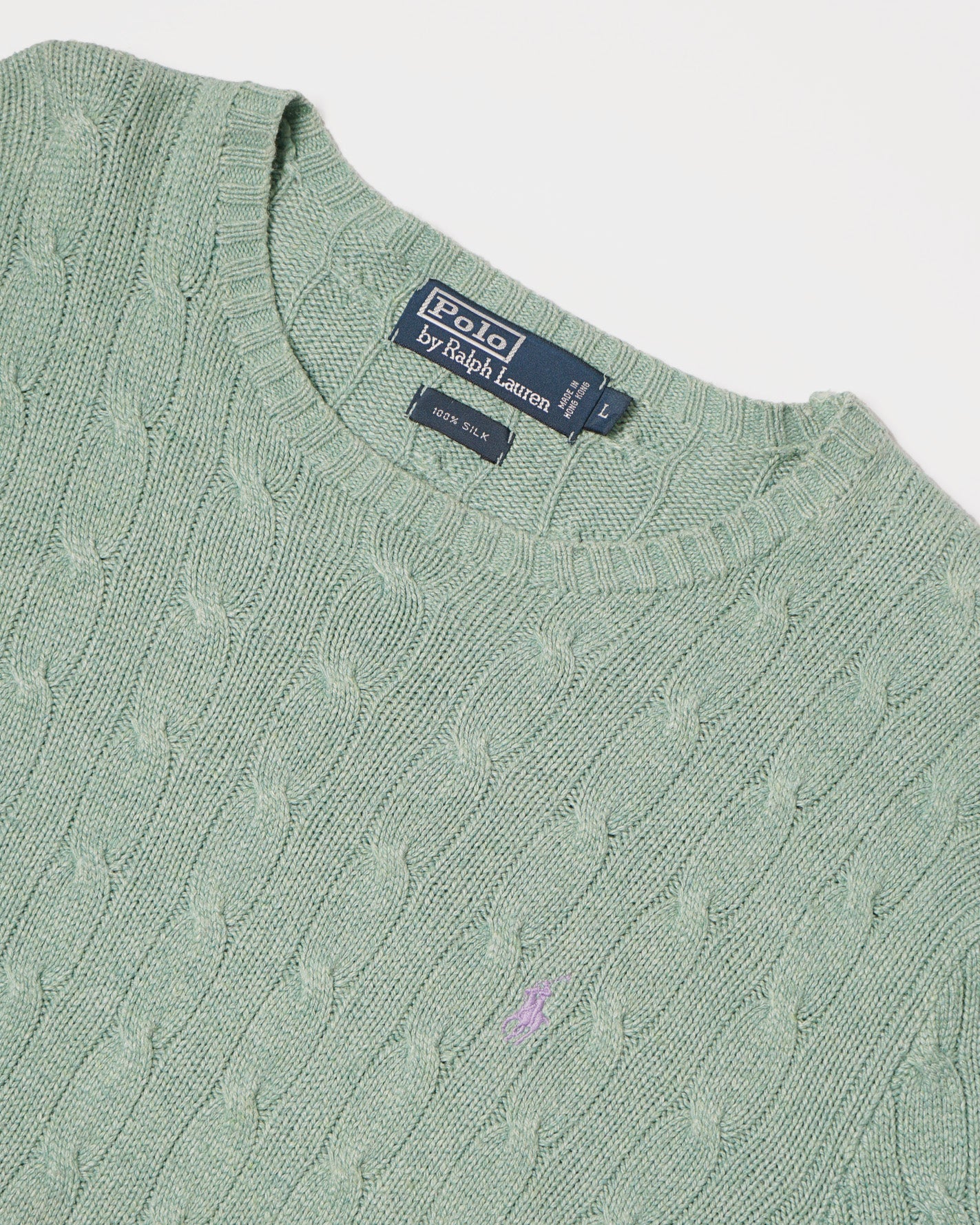 Ralph Lauren - Silk Cable Sweater