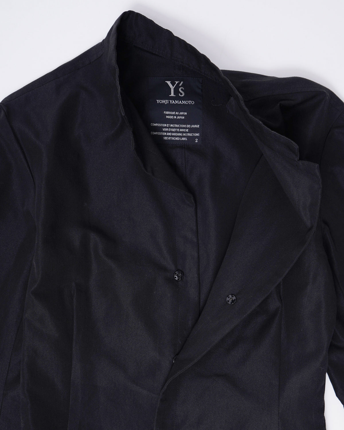 Stand Collar Long Coat