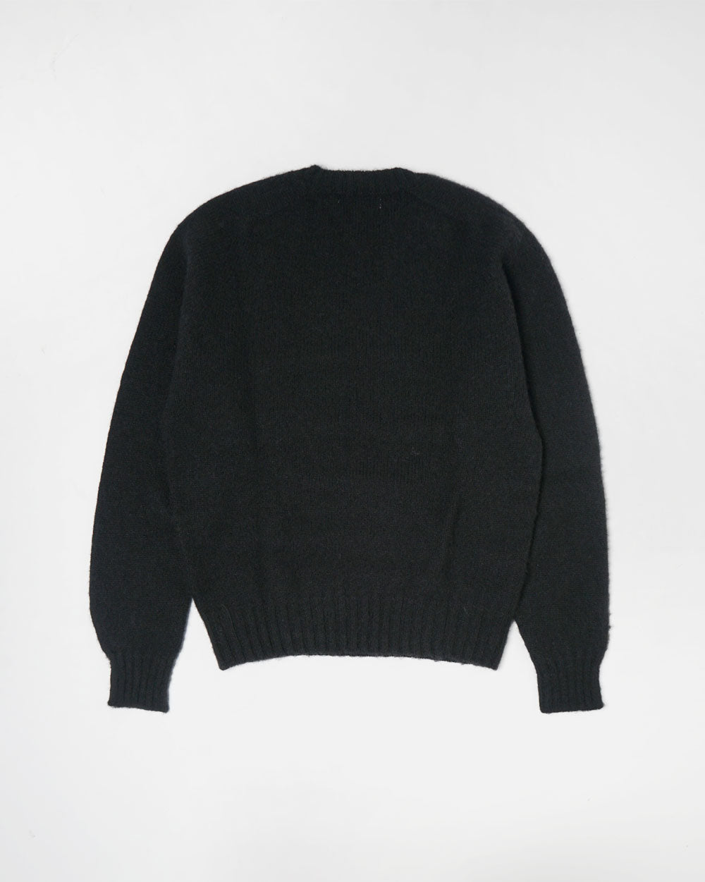 FGS Originals - Brushed Shetland Sweater Crew Neck / Black