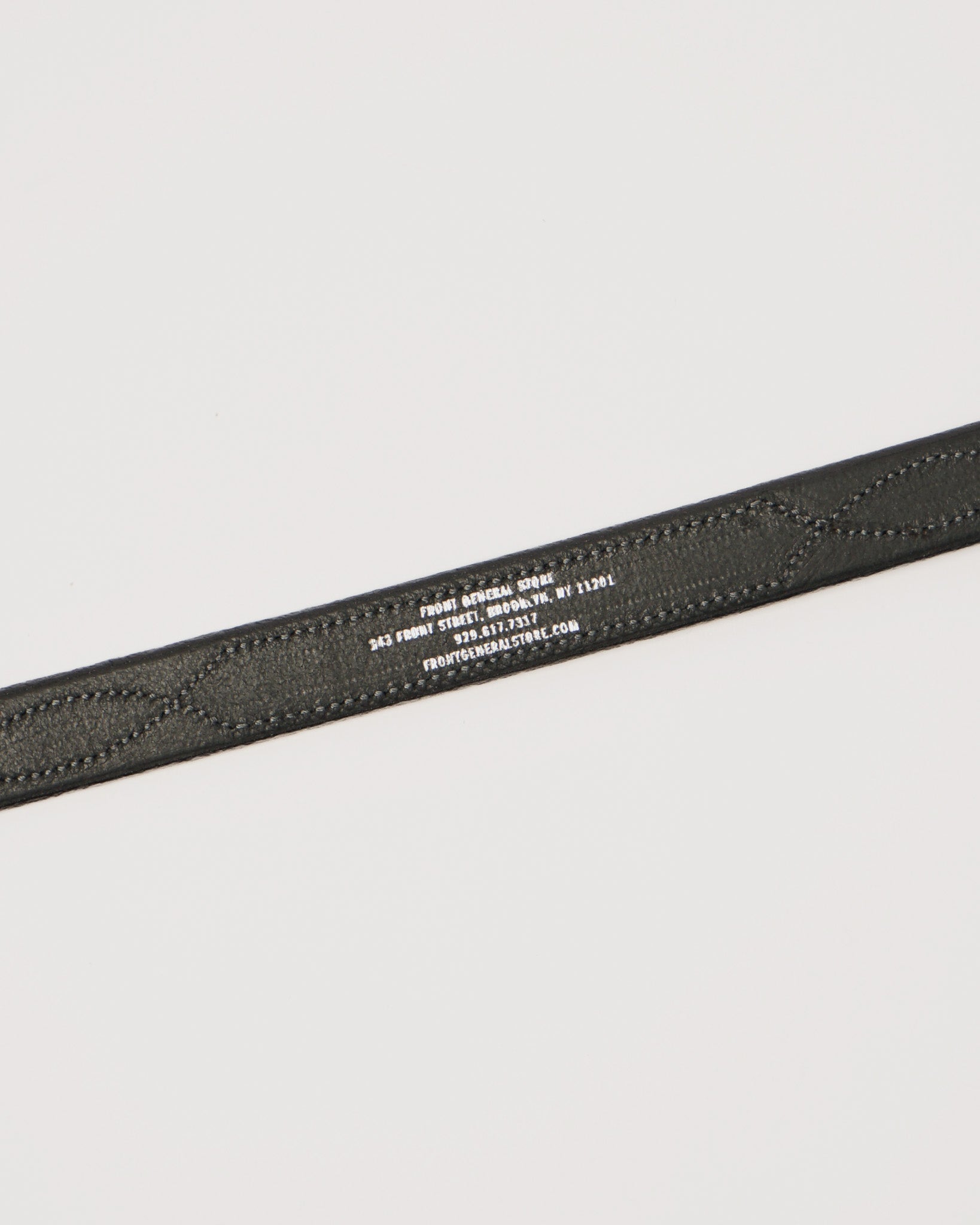 Tory - FGS Simple Western Leather Belt / Black