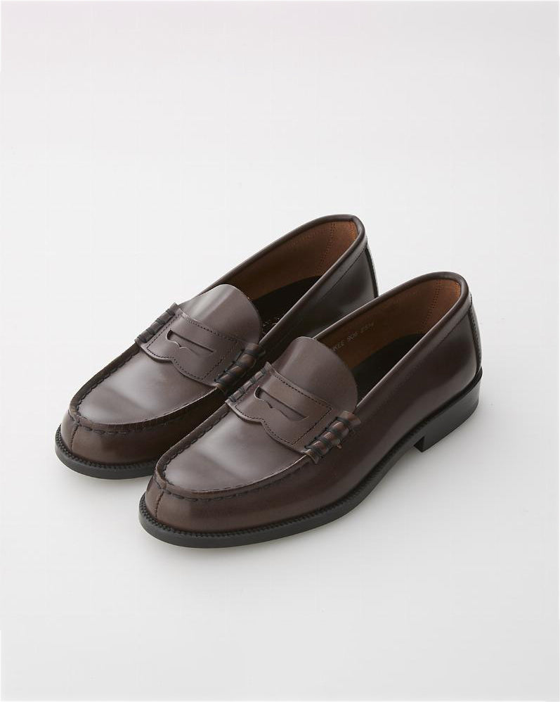 Haruta Leather 906 Loafer Dark Brown