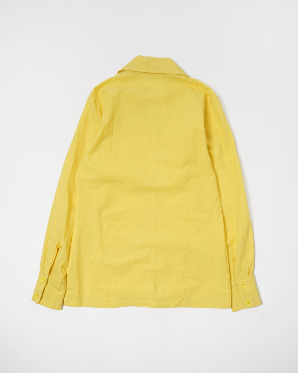 Indian Cotton Shirts Jacket / Yellow