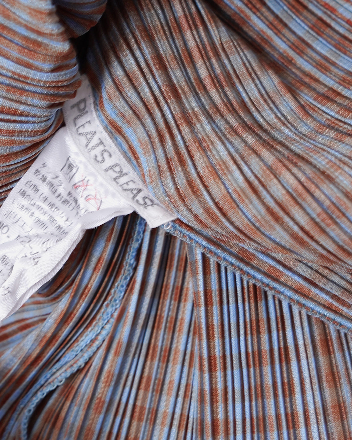 Pleats Please Gingham Check L/S Shirt
