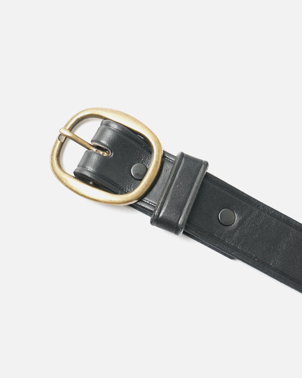 1-1/4” Creased Leather Belt