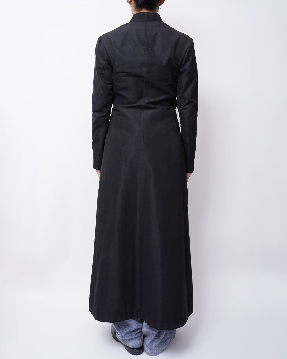 Stand Collar Long Coat