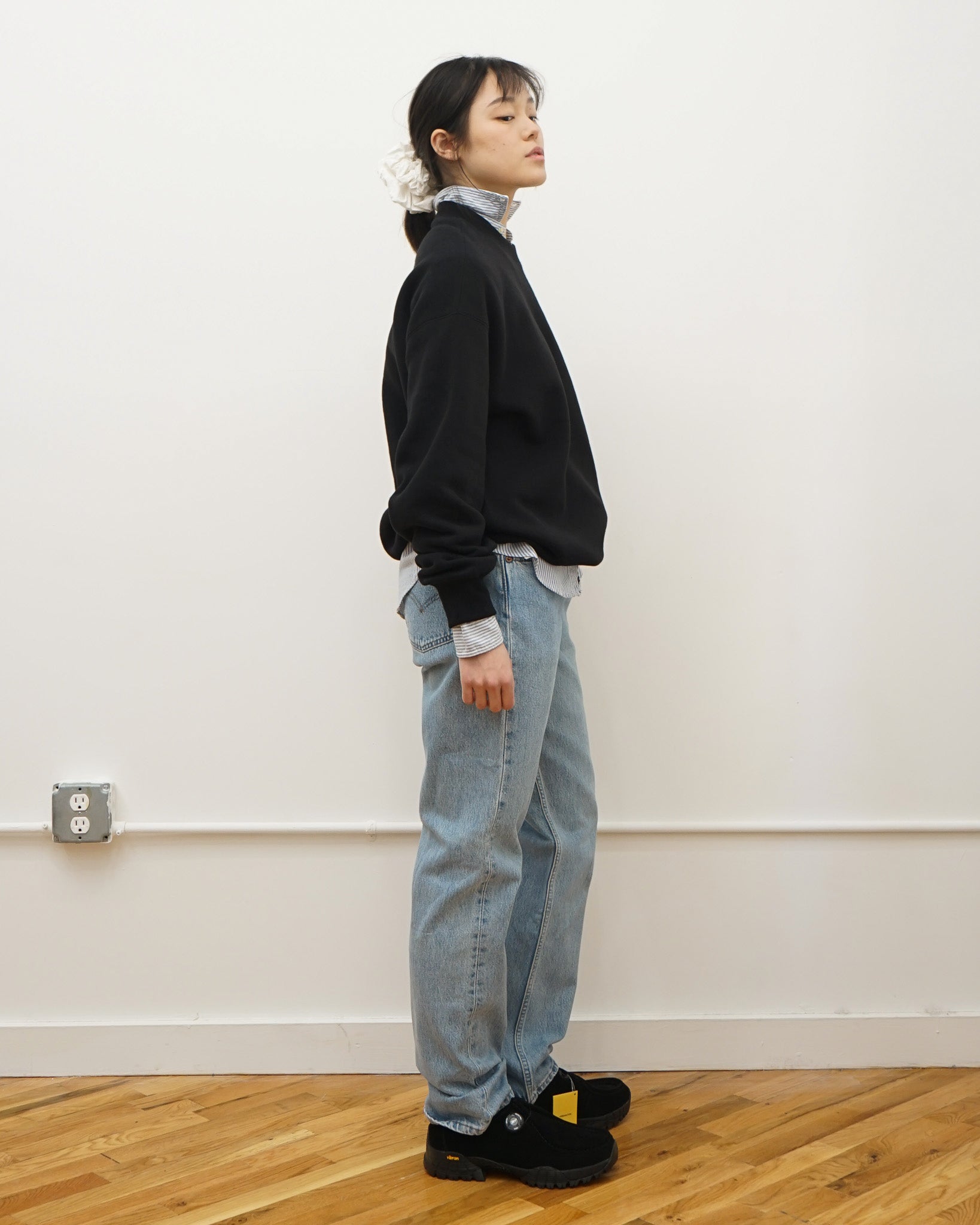 FGS Originals -  Loopwheel Crewneck Sweatshirt / Black
