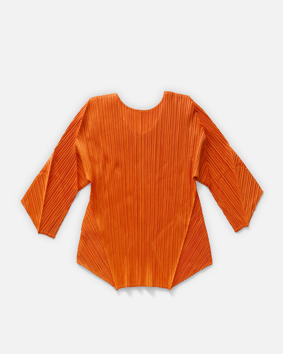Issey Miyake Pleats Please Pleated Top Made in Japan – Front