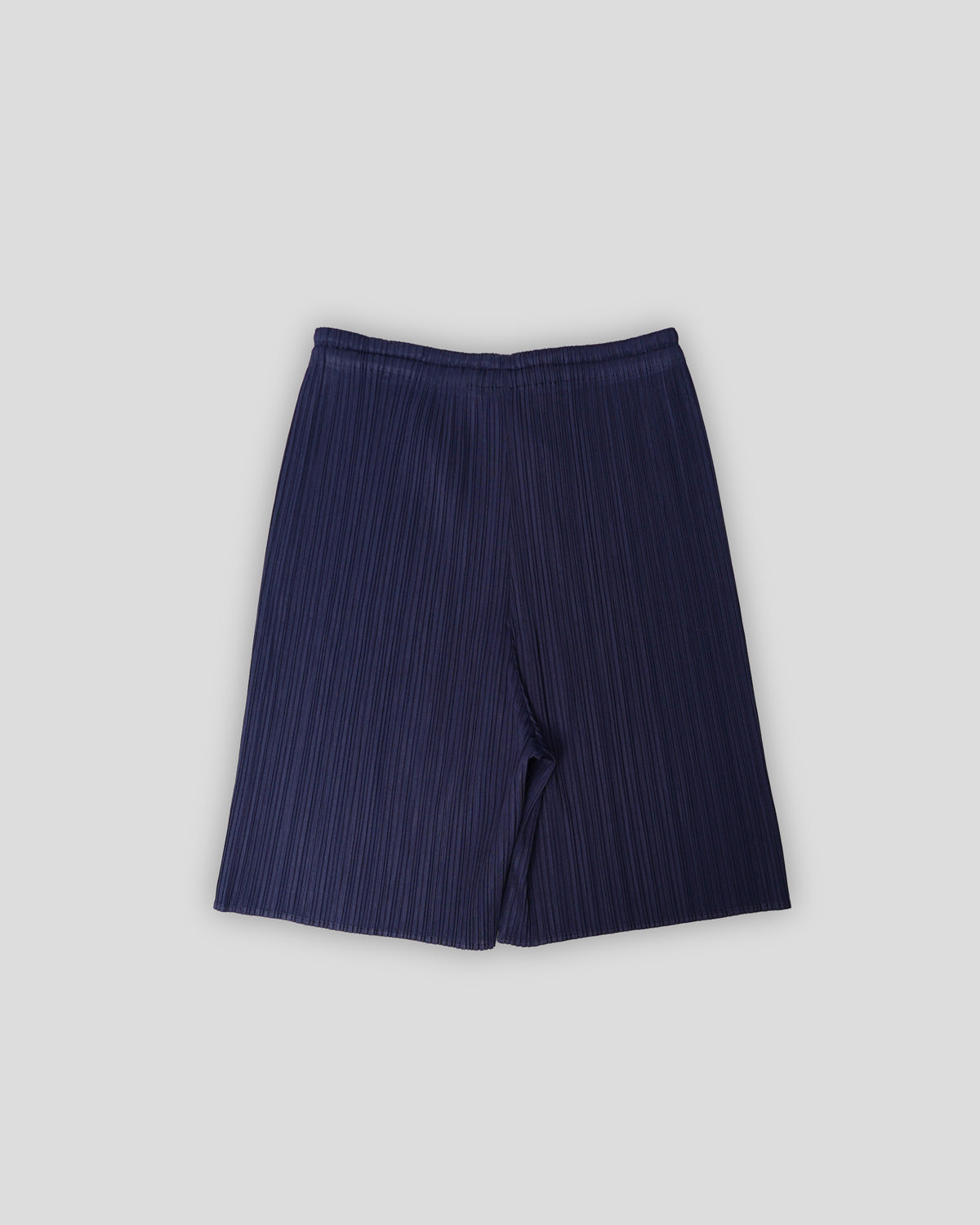 Pleats Please Navy Shorts