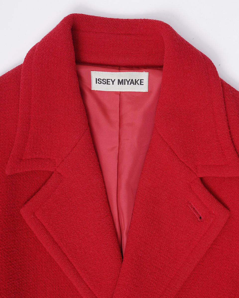 Red Wool 3B Coat – Front General Store