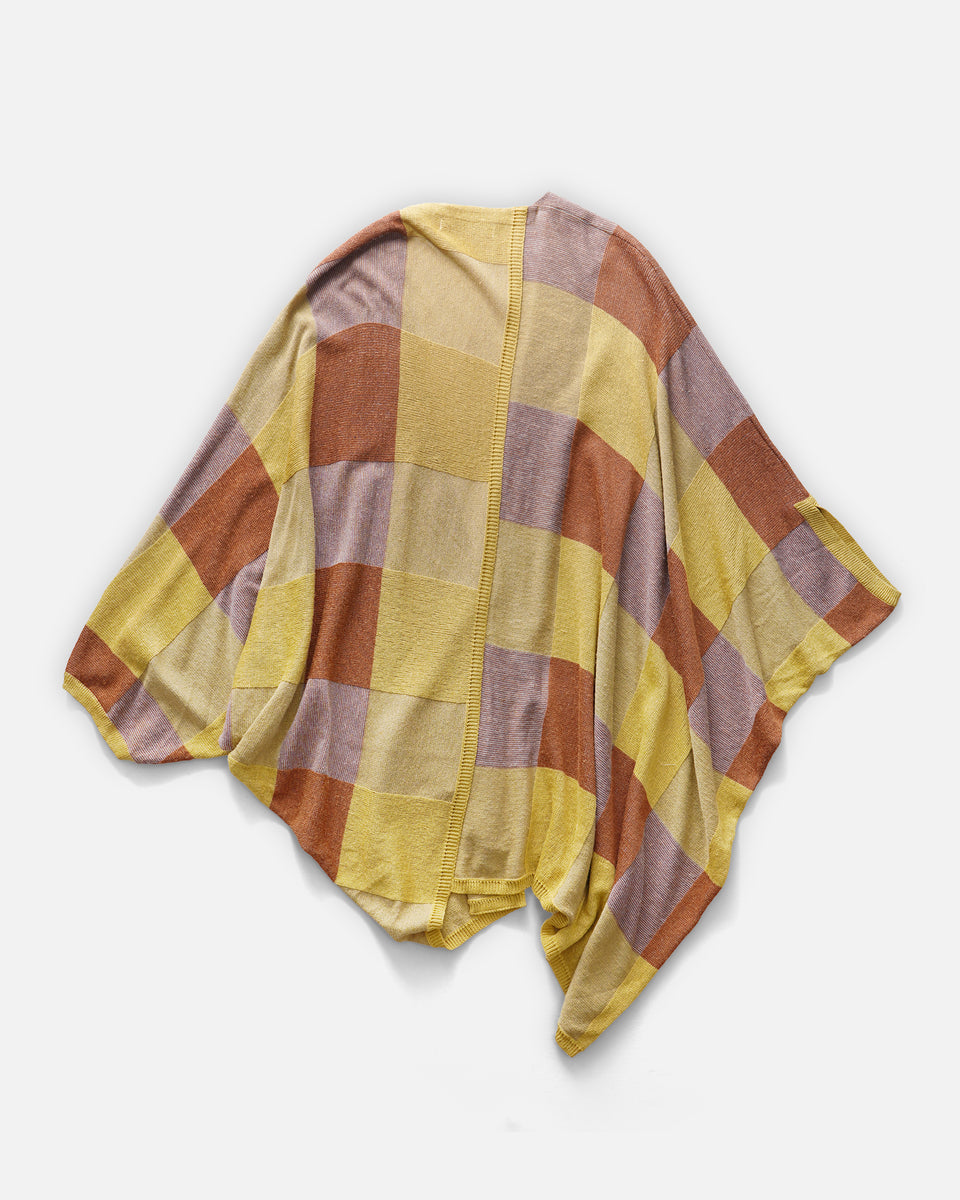 【希少】issey miyake 80's 筆タグ 春夏用リネンブルゾン ISSEY MIYAKE Brush Tag Patterned Haori Cardigan 1980's Made in