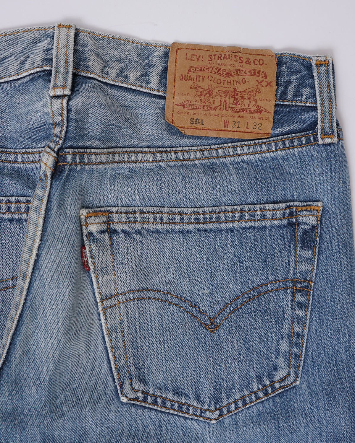 501 Straight Fit Denim Pants / size: 30