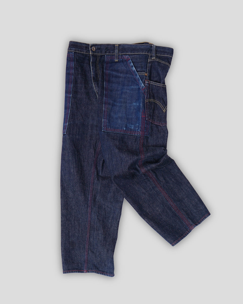 パンツ Junya Watanabe 2010 Denim Sarouel Pants Junya Watanabe x Levi's Denim Pants / Size: 36 – Front General Store