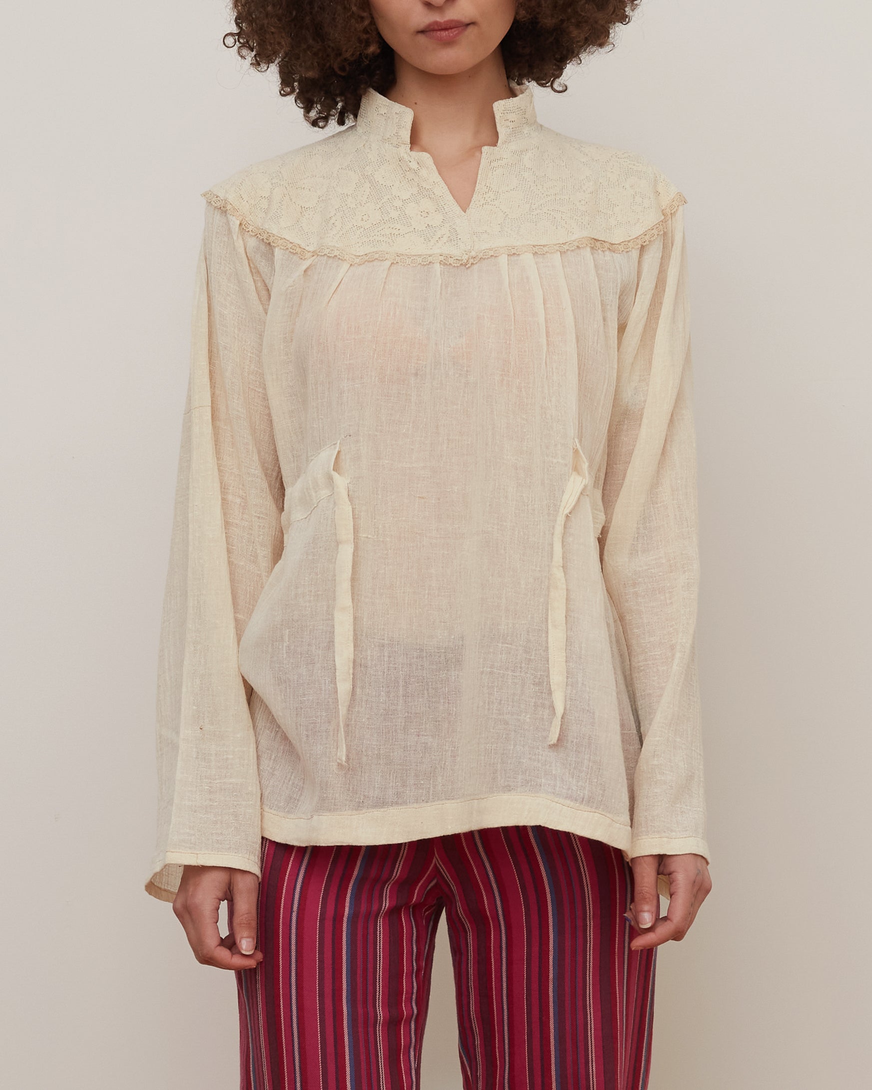 Indian Gauze Tunic L/S