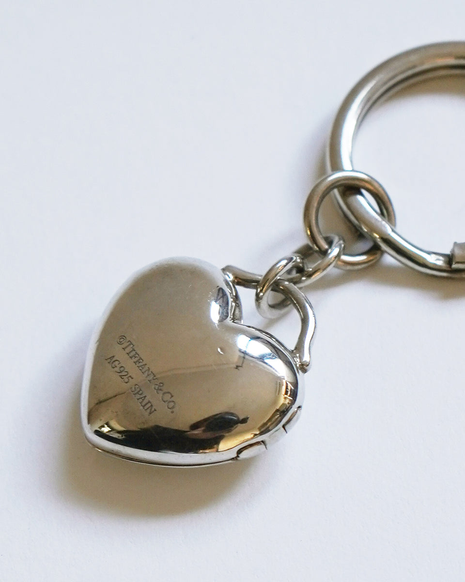 Silver Heart Lock Key Chain – Front General Store