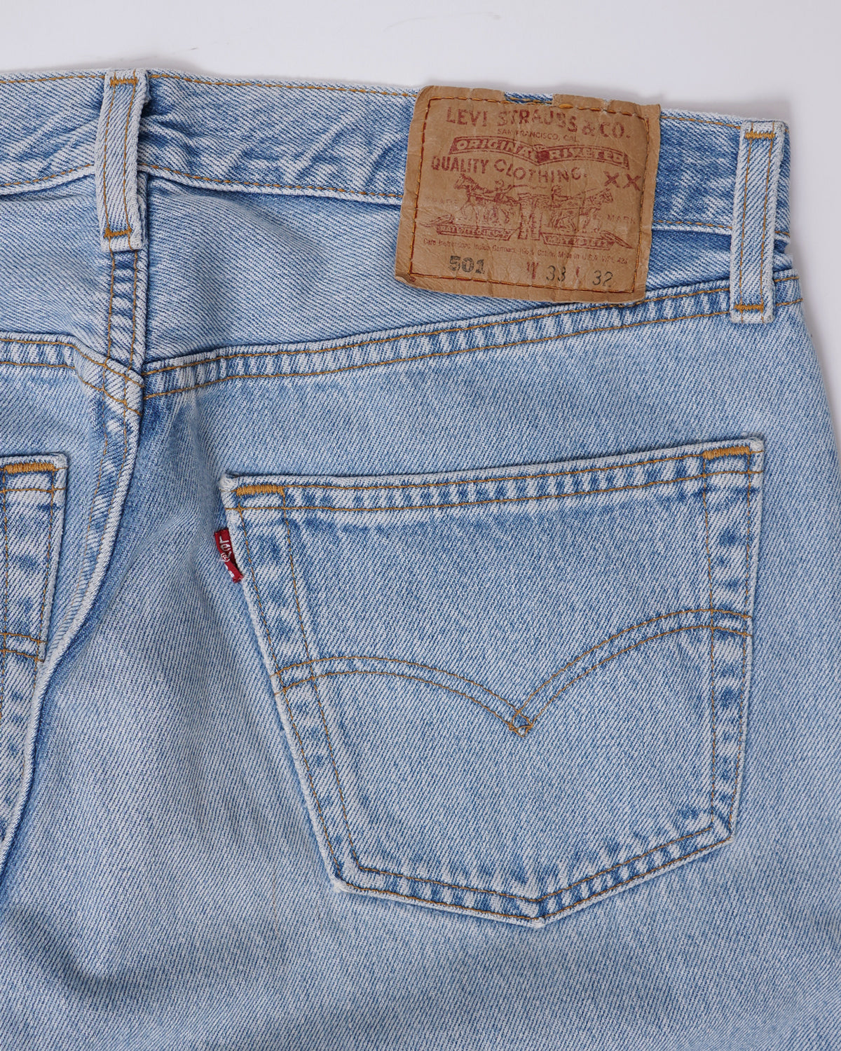 501 Straight Fit Denim Pants / size: 32