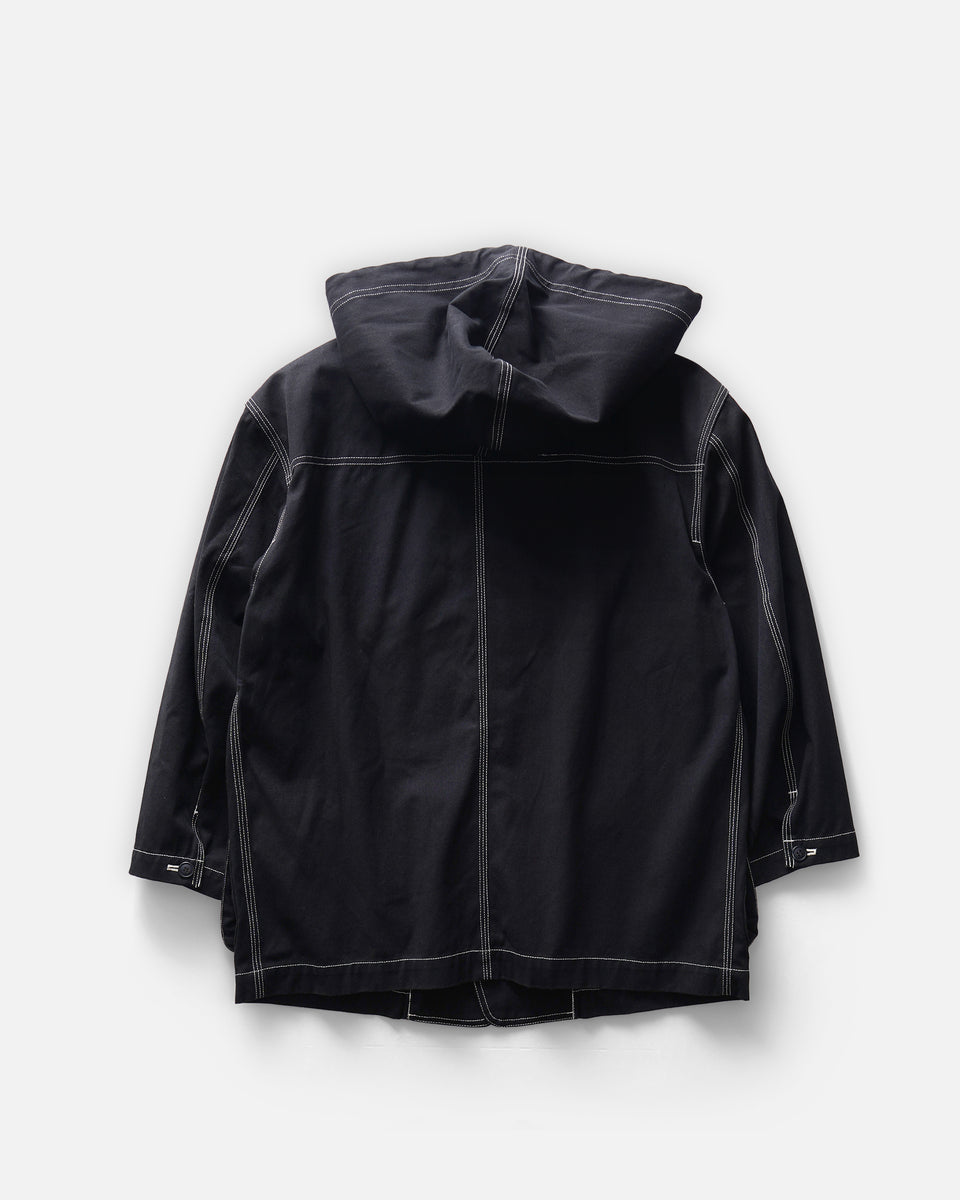 I.S. ISSEY MIYAKE Top Stitched Hood Jacket Made in Japan – Front