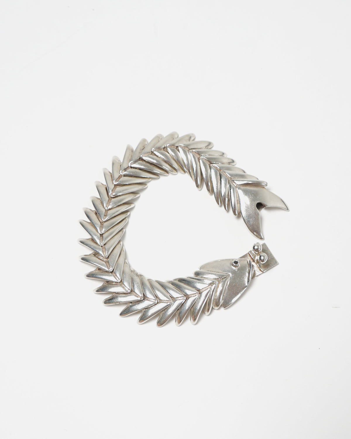 Silver Fish Bracelet