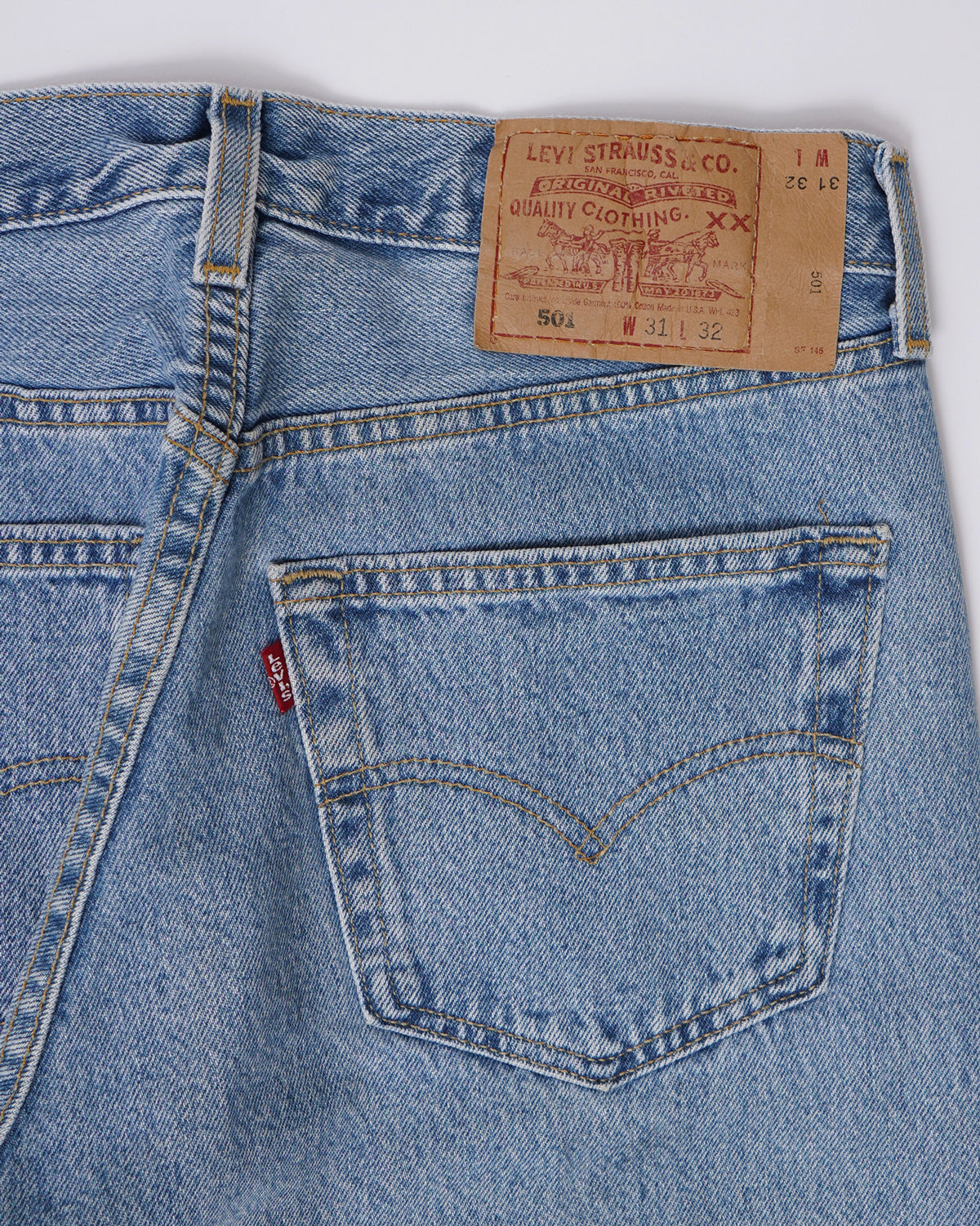 501 Straight Fit Denim Pants / size: 30