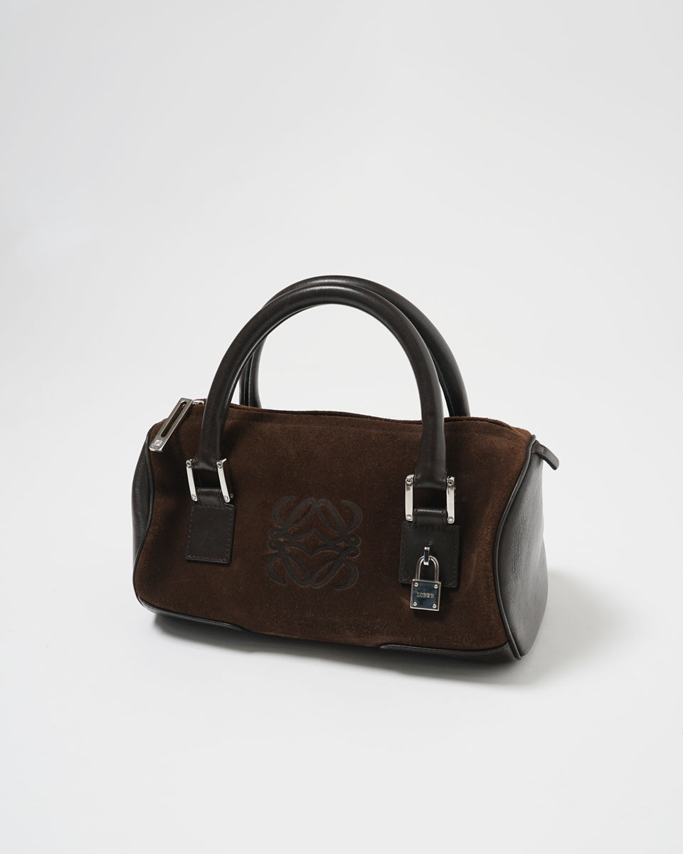 【NEUE】SUEDE BOSTON BAG Msize 22_b2514b40-e6c6-4deb-83e1-