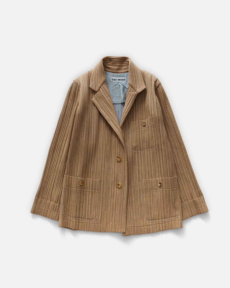 ISSEY MIYAKE Pleated Tailor Jacket Made in Japan – Front General Store