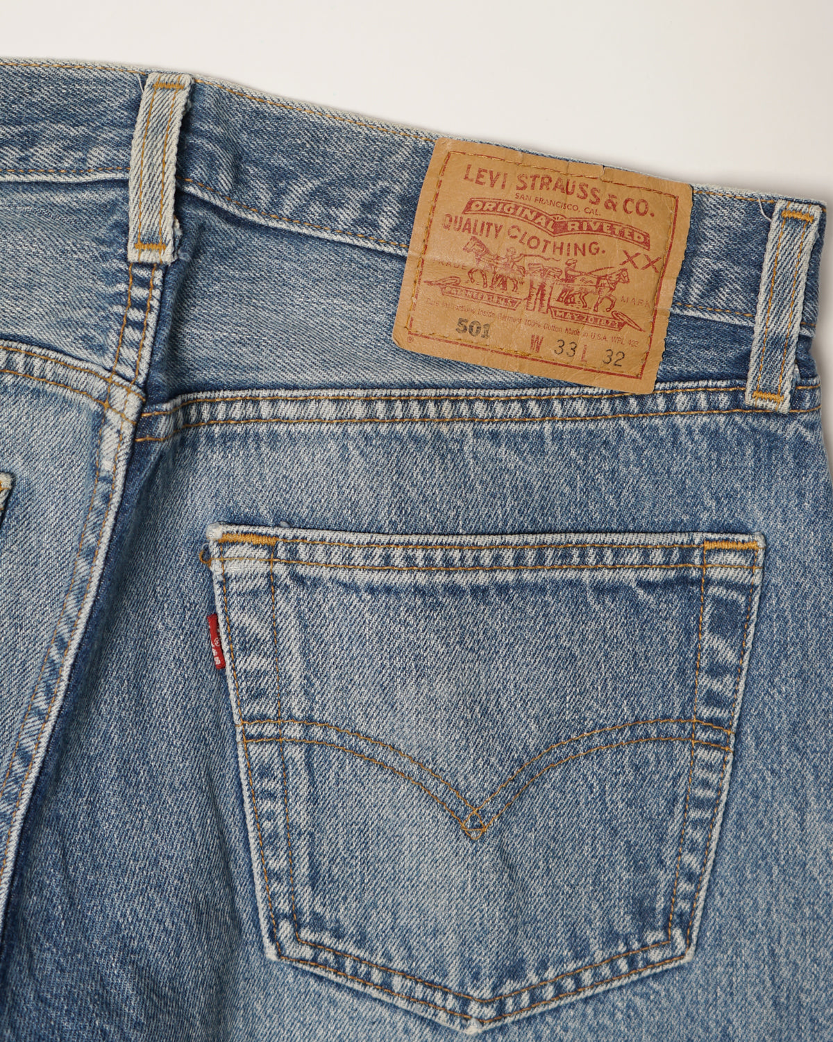 501 Straight Fit Denim Pants