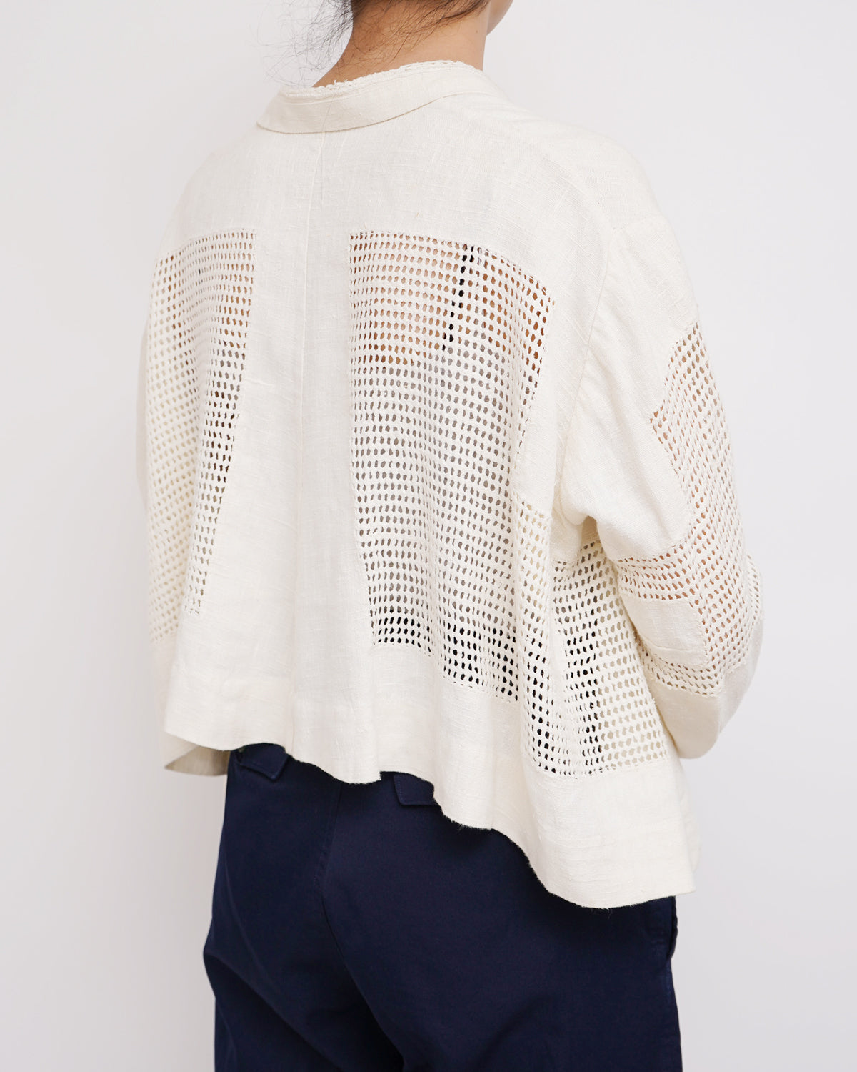 Linen Mesh Jacket