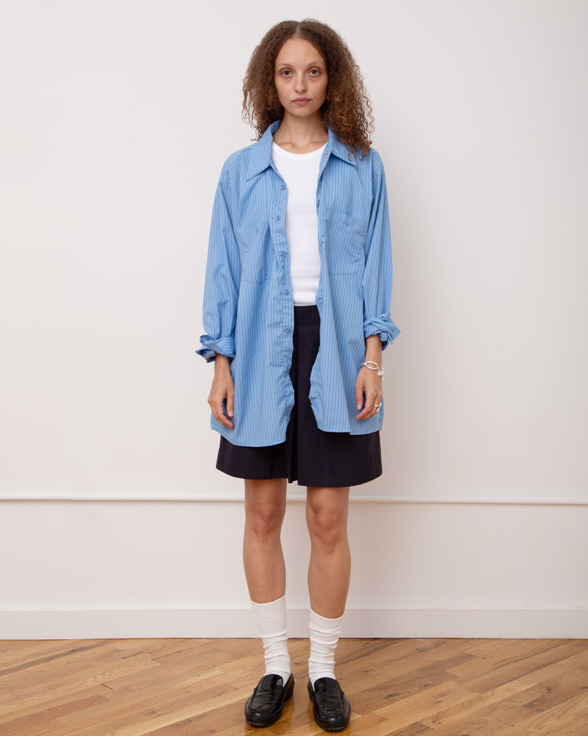 L/S Stripe Work Shirt
