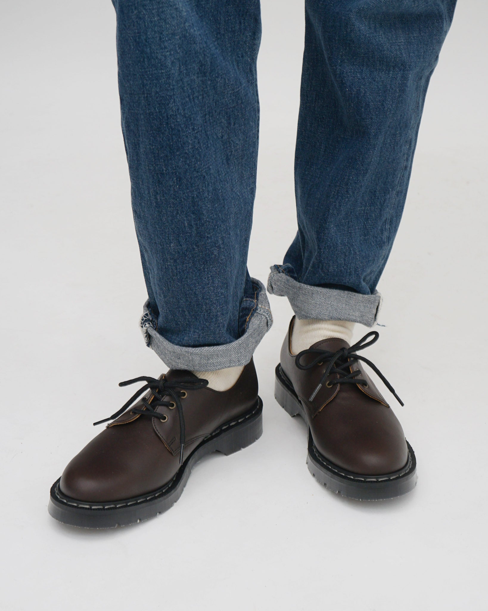 Greasy Gibson Shoe Dark Brown