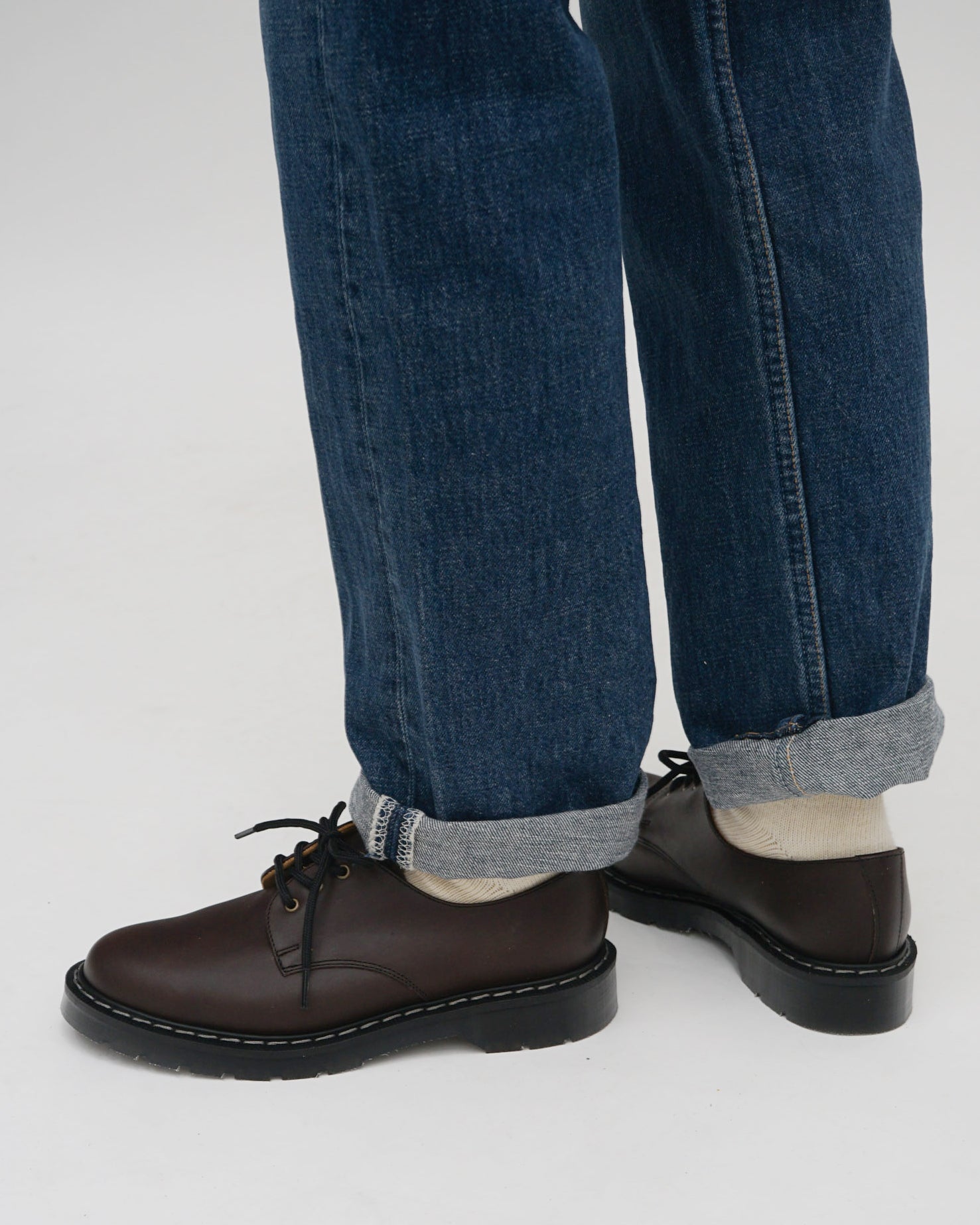 Greasy Gibson Shoe Dark Brown