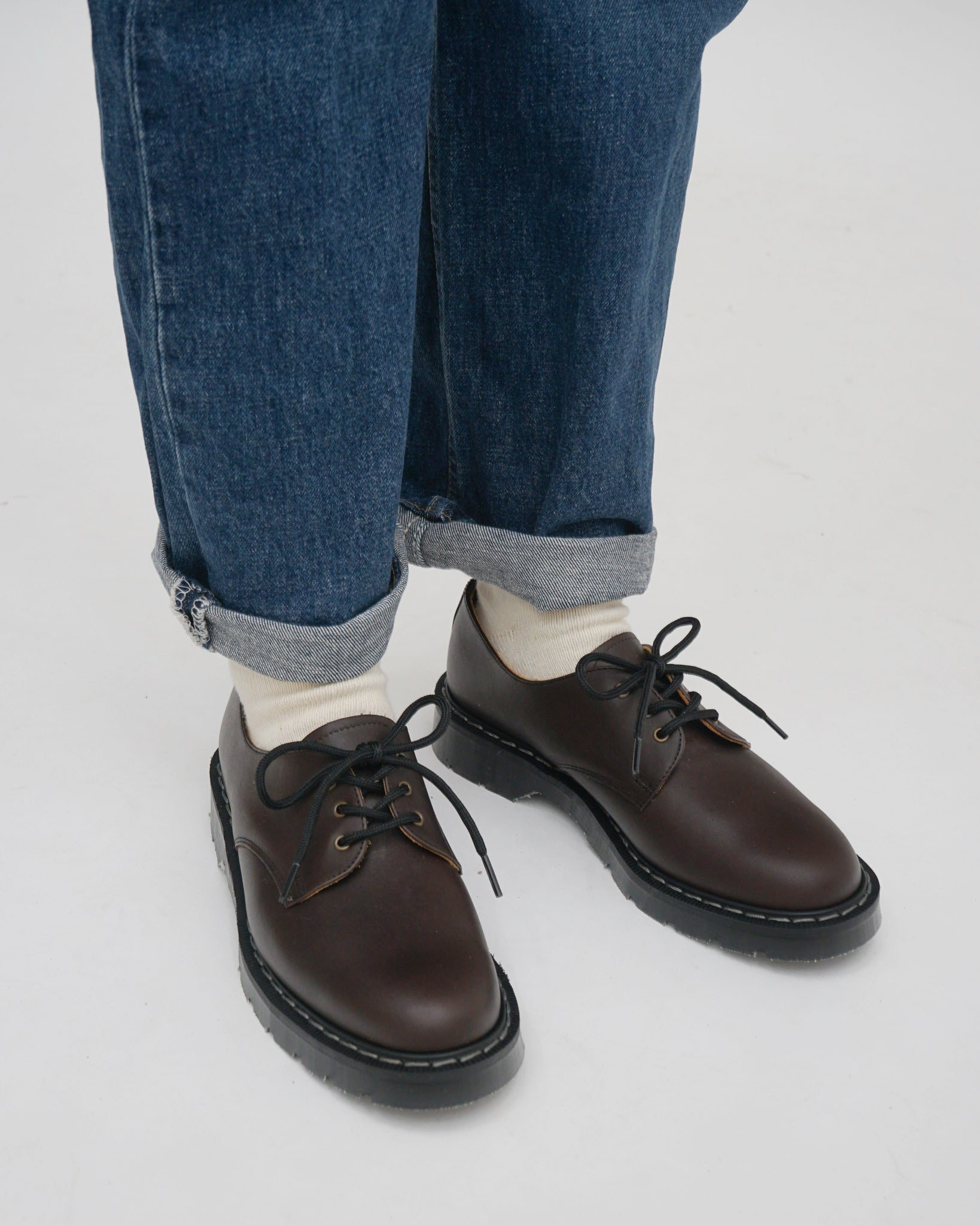 Greasy Gibson Shoe Dark Brown