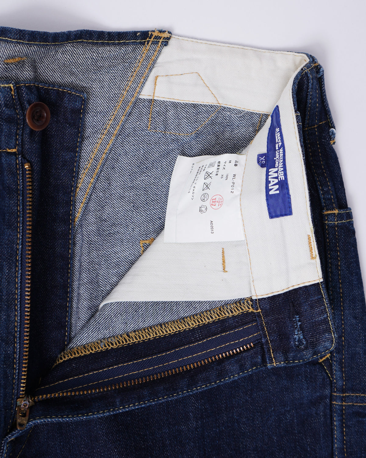 Junya Watanabe Chinch Back Denim Pants
