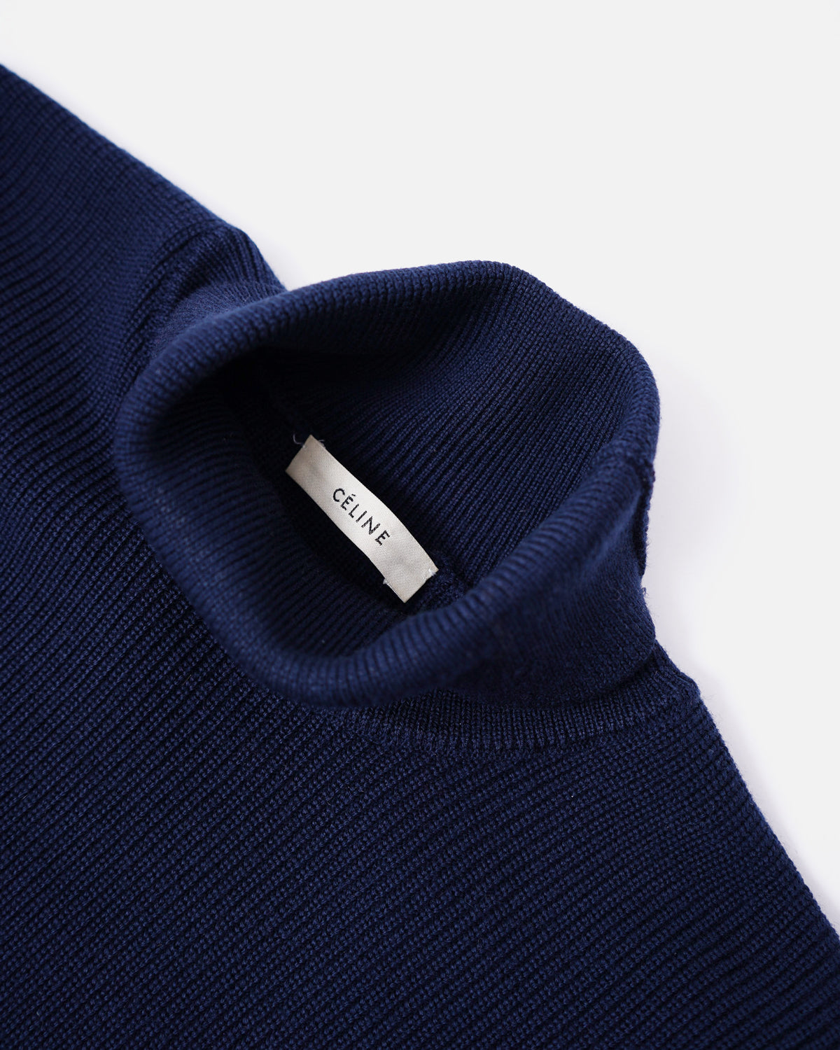 Side Zip Turtleneck Sweater