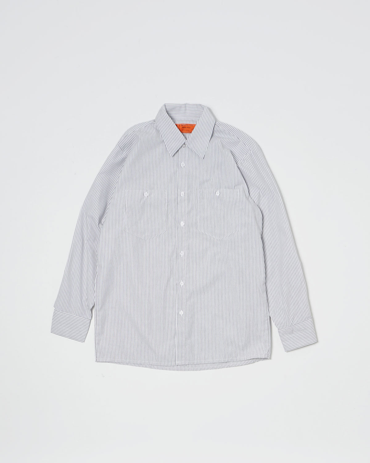 Stripe L/S Work Shirt
