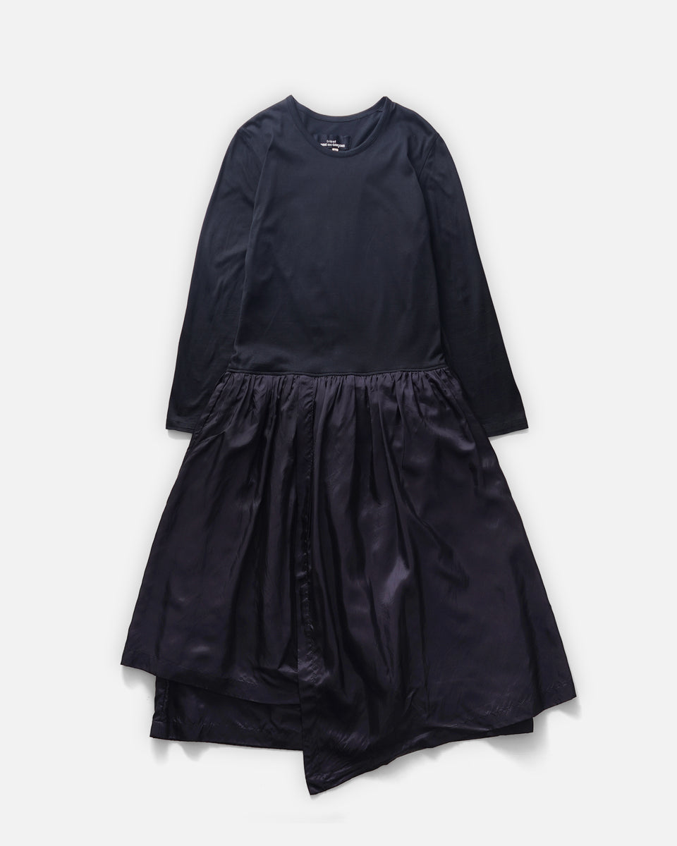 トップス COMME des GARCONS Layered Docking tricot COMME des GARÇONS Tulle Layered Docking Dress Made in Japan