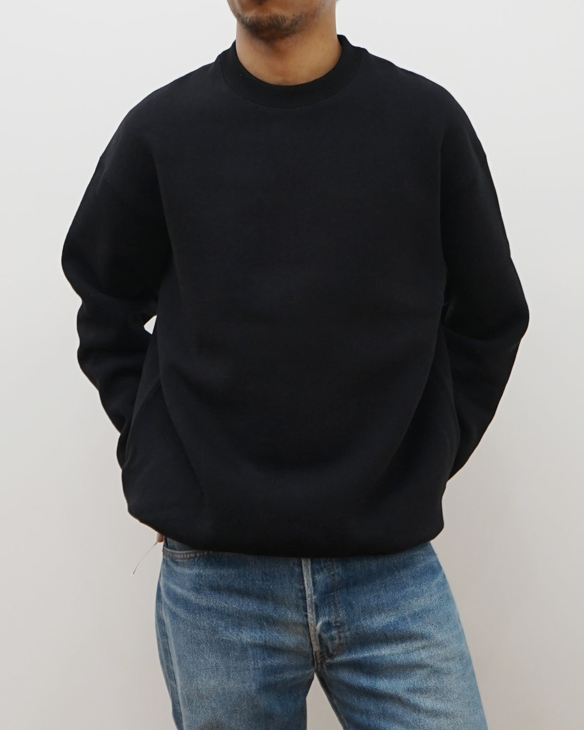 FGS Originals -  Loopwheel Crewneck Sweatshirt / Black