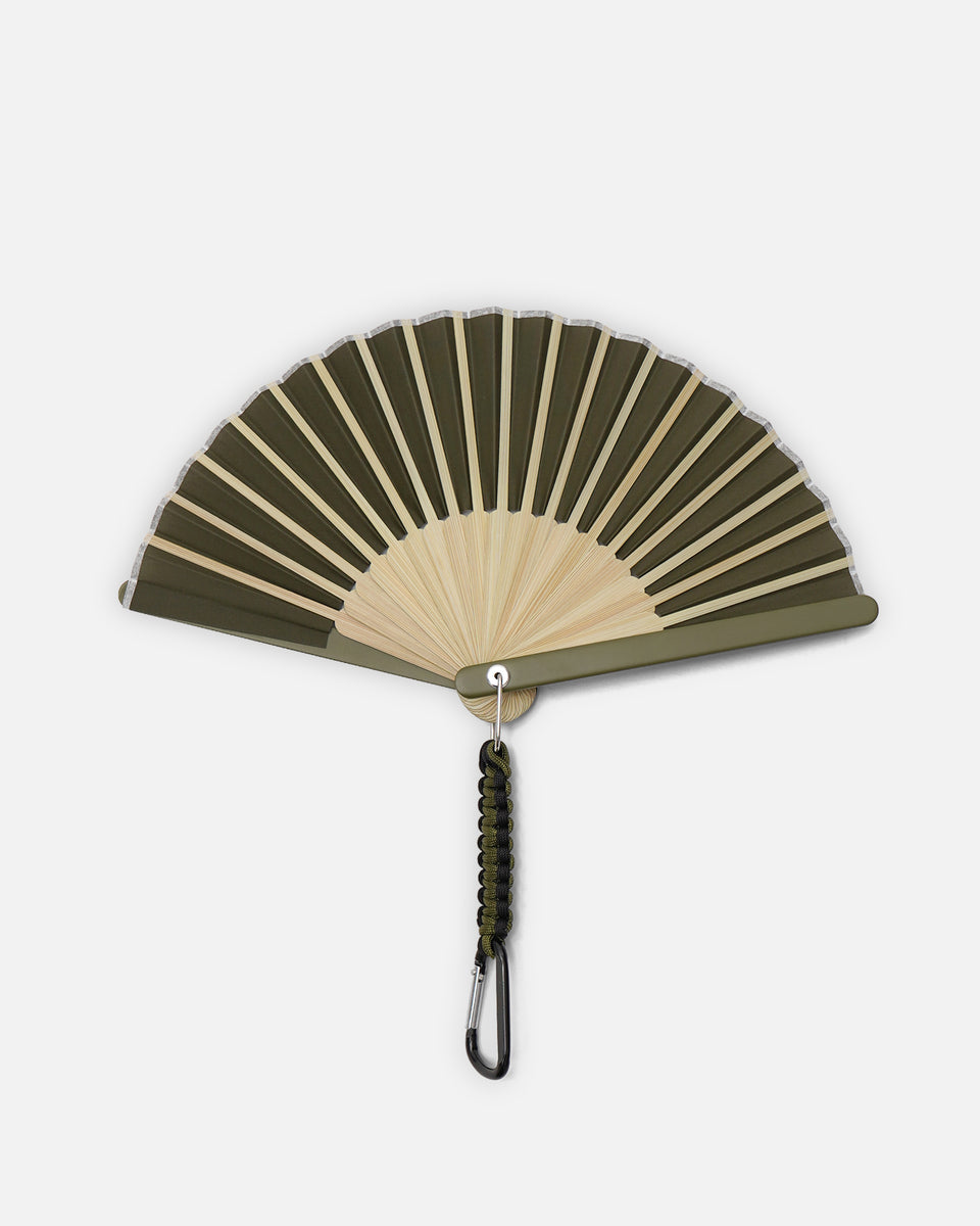 Outdoor Folding Fan with Carabiner – Front General Store