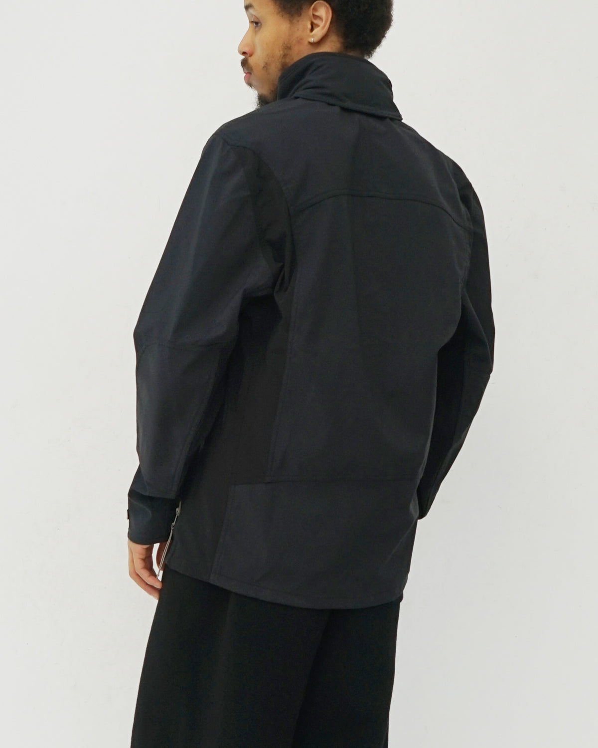 Black Stretch Tech Jacket