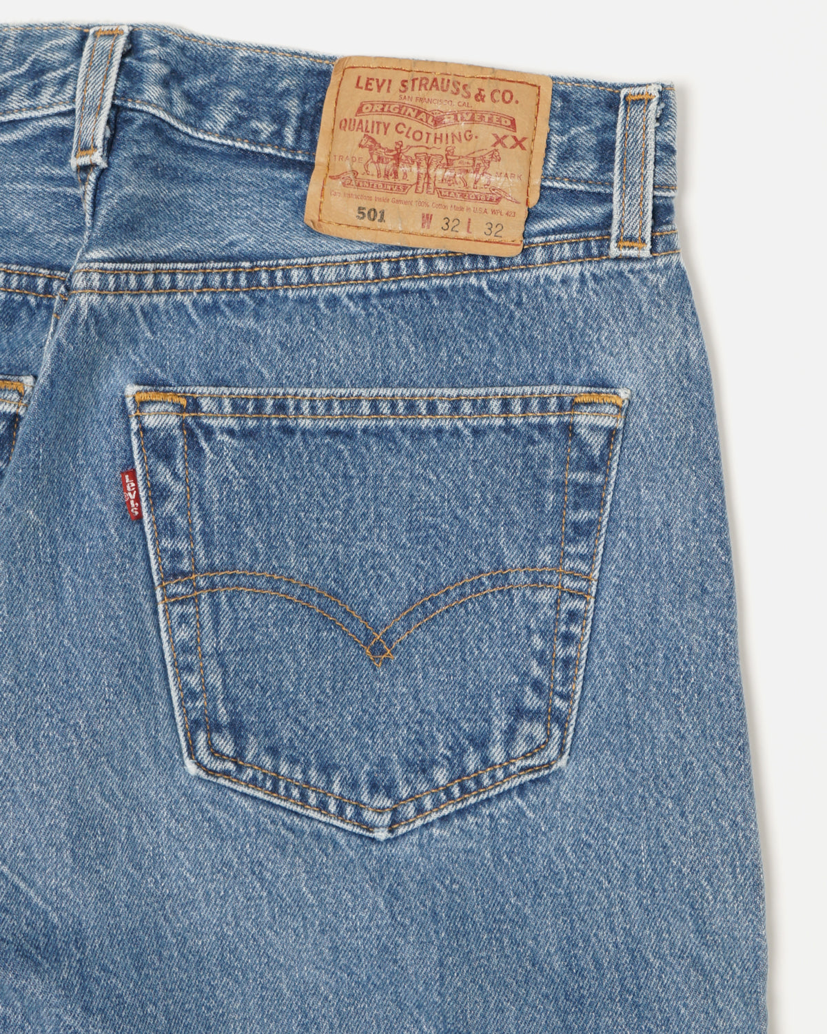 501 Straight Fit Denim Pants / size: 32