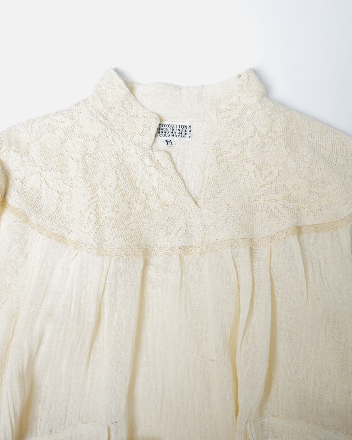 Indian Gauze Tunic L/S