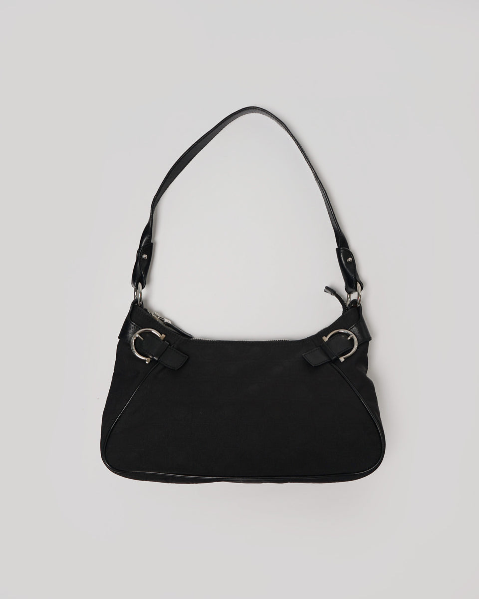 ショルダーバッグ Ferragamo Leather Trim One-Shoulder Bag One Shoulder Bag – Front General Store