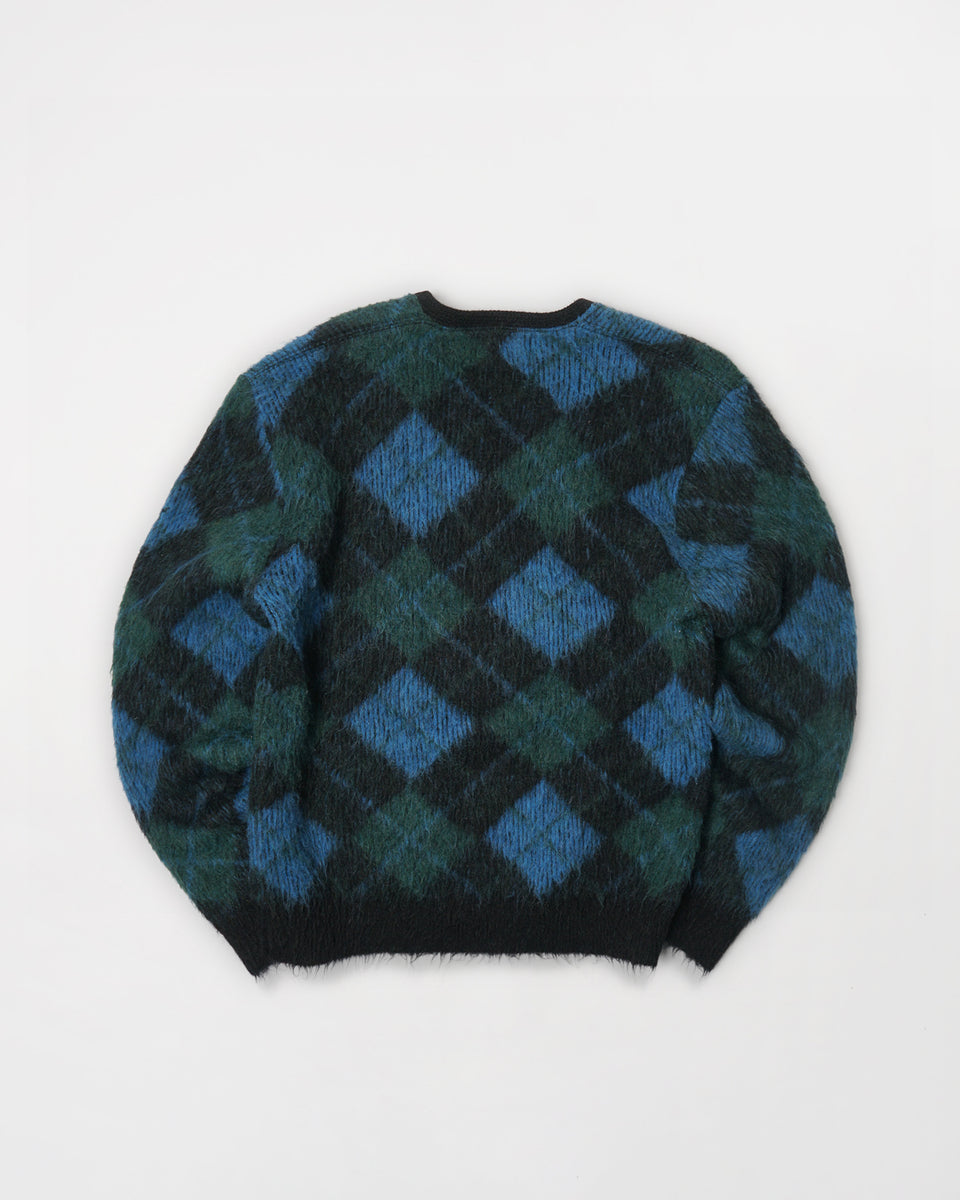 60s セーター　ロカビリー　ヴィンテージ　ロック　sweater 1960's Mohair V-Neck Sweater – Front General Store