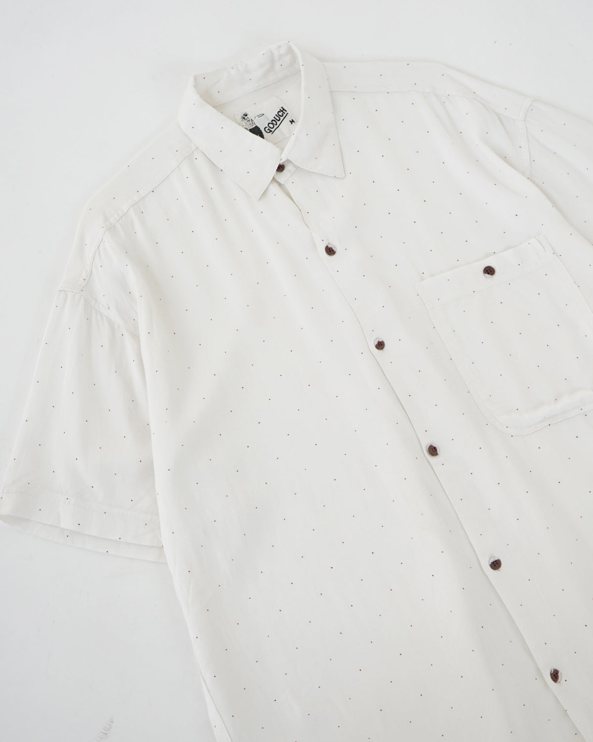 Dot Printed Rayon S/S Shirt