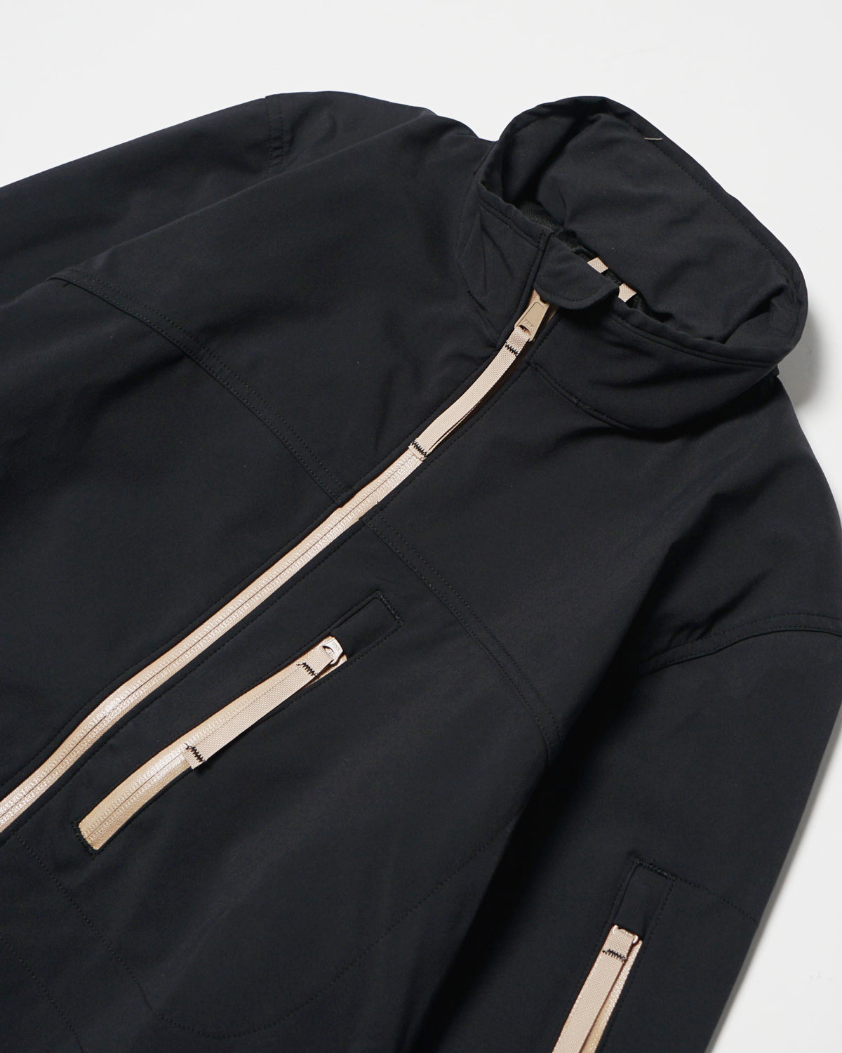 Black Stretch Tech Jacket