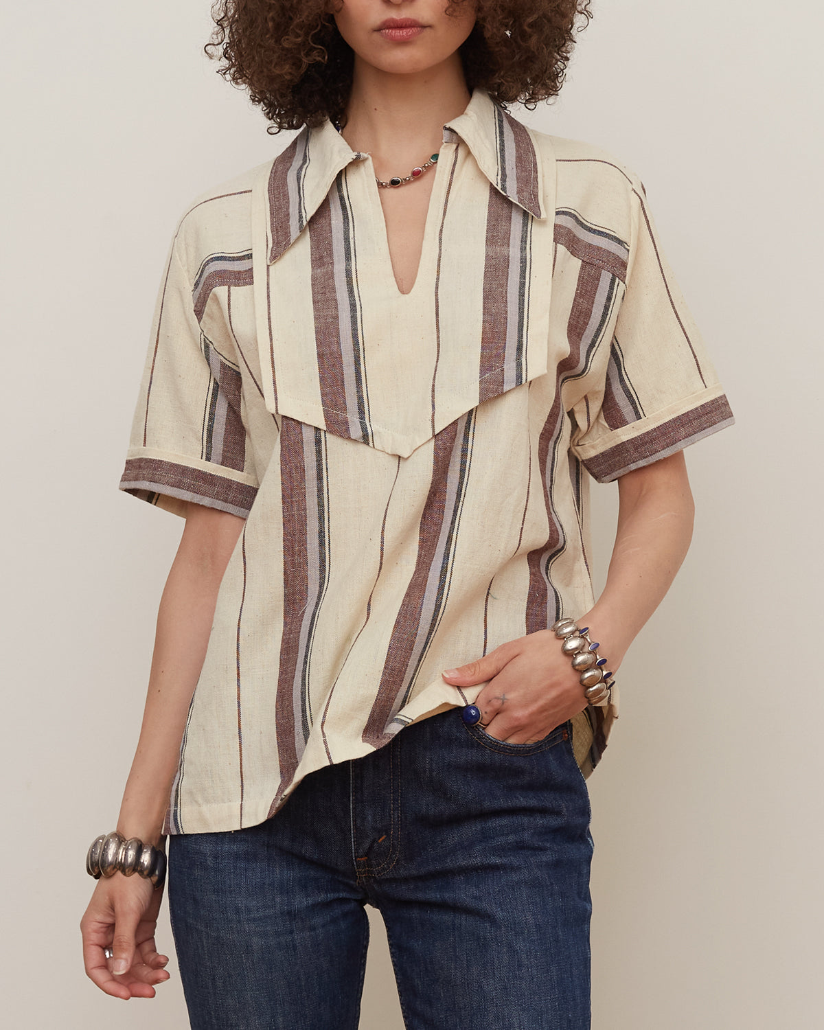 Striped Pullover Shirt